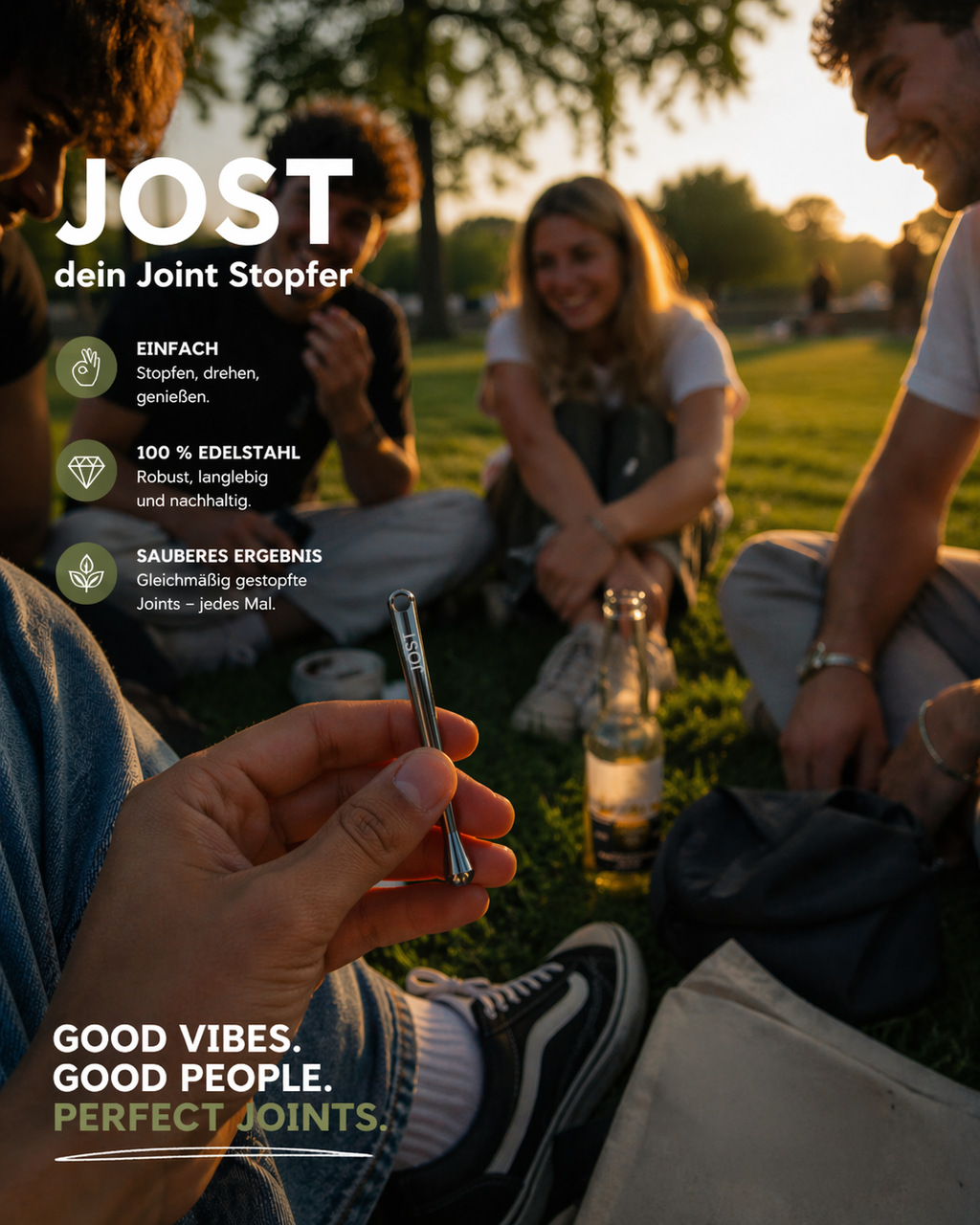 Jost Joint Stopfer aus 100% Edelstahl